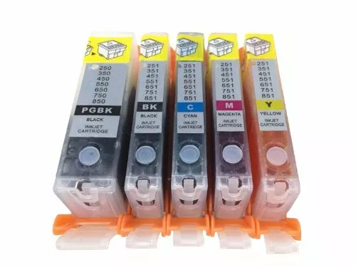 Edible Ink Cartridges Canon PGI-280 CLI-281 TR7520 TR8520 TS6120 TS6220 TS6320