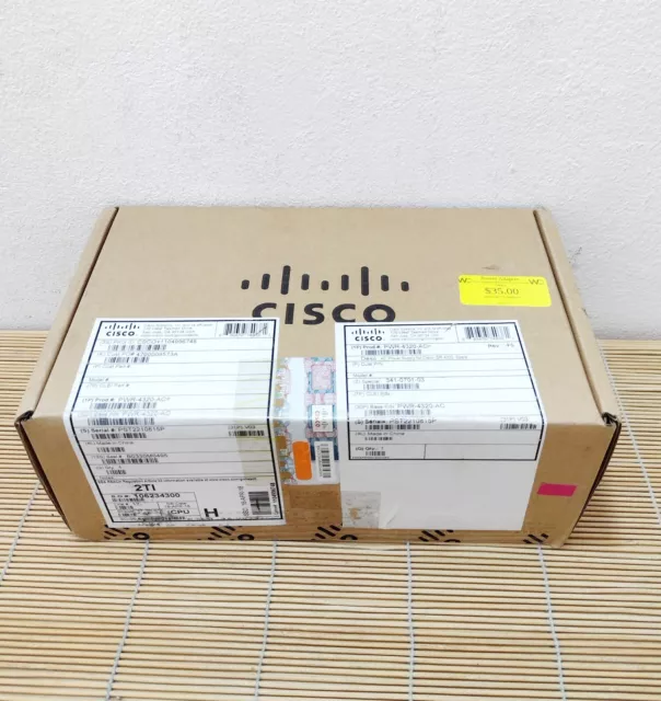 Neu Cisco PWR-4320-AC AC Power Supply for Cisco ISR 4320 ISR4321/K9 New Sealed