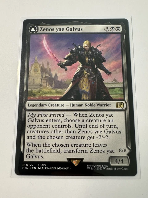 MAGIC MTG FINAL Fantasy Zenos yae Galvus #529 *SURGE FOIL* Borderless MARKED 21.99 - PicClick UK MAGIC MTG FINAL Fantasy Zenos yae Galvus #529 *SURGE FOIL* Borderless MARKED 21.99 - PicClick UK