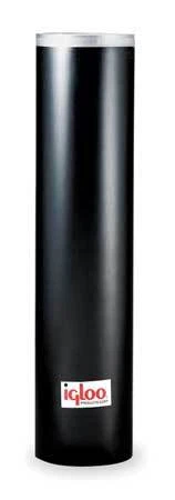 Igloo 9534 Cup Dispenser,Blk,250-7 To 8Oz Cone Cups