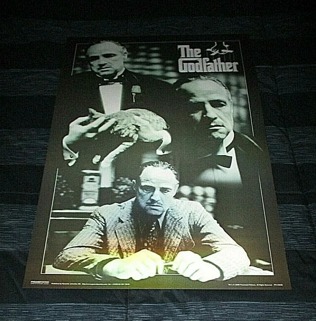 THE GODFATHER 3D Movie Poster Pop Culture Wall Art McFarlane Toys
