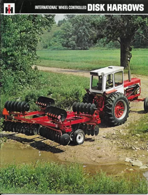 International Harvester International Wheel-Controlled Disk Harrows Brochure