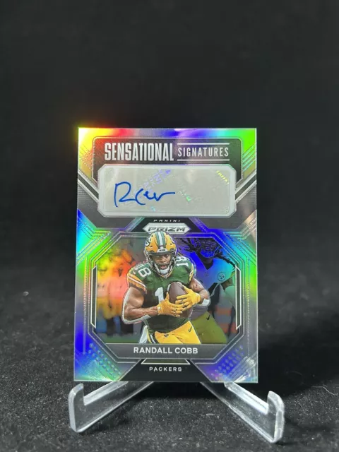 2022 Panini Prizm Sensational Signatures SILVER Randall Cobb Auto /149 WOW
