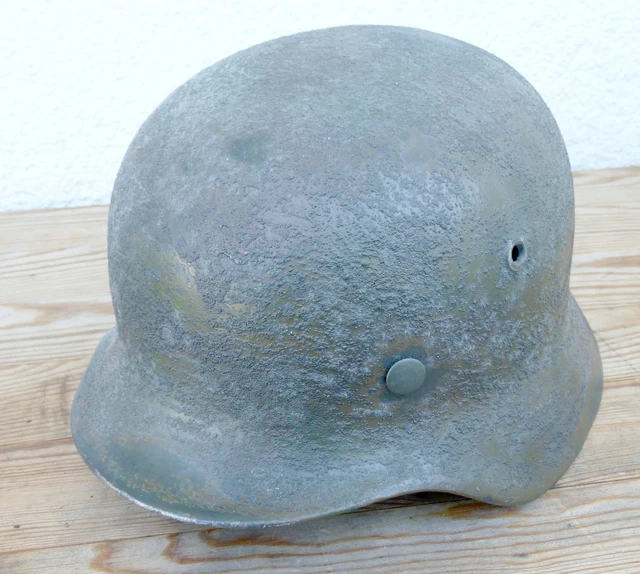 M 40 Helm der Luftwaffe mit Rautarn und Farbe