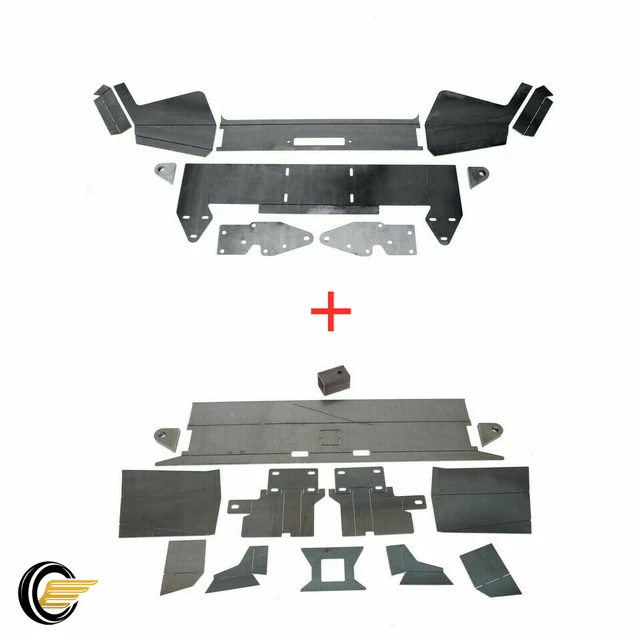 DIY FRONT WINCH Bumper Bare Metal Complete Kit For 19842001 Jeep