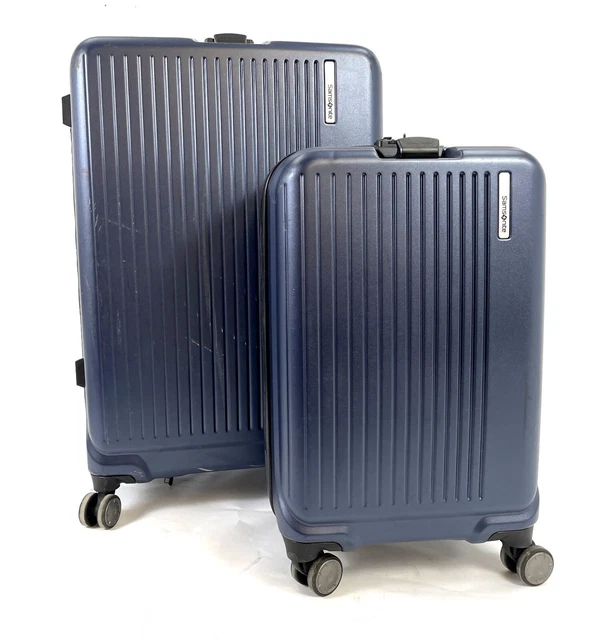 SAMSONITE AMPLITUDE 2PC Hardside Luggage Set PreOwned See Details