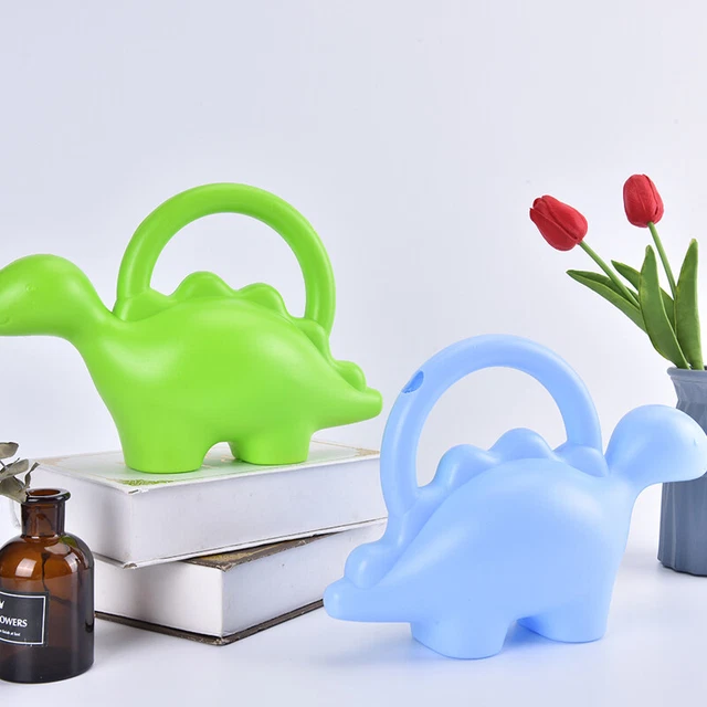Garden Water Can Plastic Gardening Tool Cute Elephant/Dinosaur Shape Lawn Wat Sn