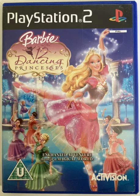 Barbie in The 12 Dancing Princesses jogo playstation ps2