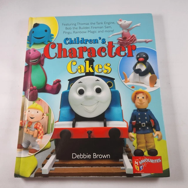 CHILDREN'S CHARACTER CAKES Hardcover Baking Book By Debbie Brown £20.67