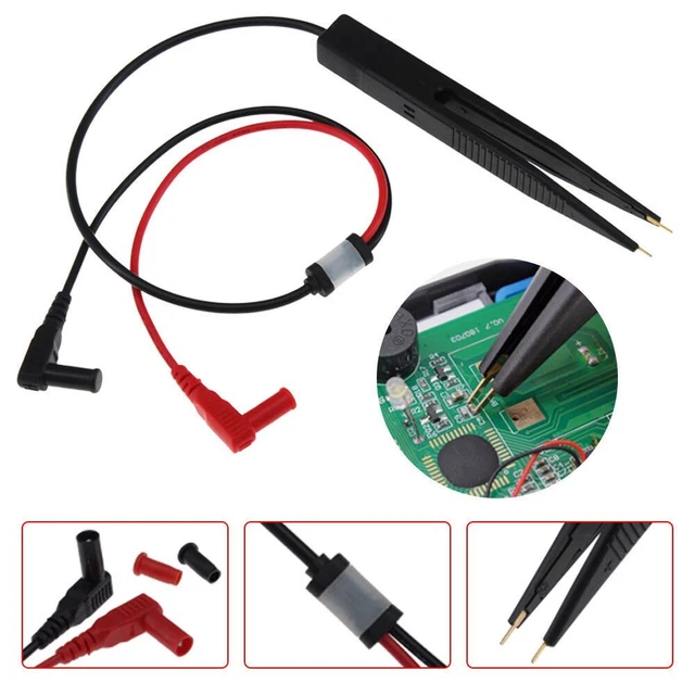 SMD Inducteur Test Clip Sonde Universel Anti-dérapant Testeur Pincettes Utile