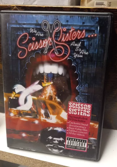 We are Scissor Sisters and So Are You DVD, 2007 Explict Live from Brighton Dome