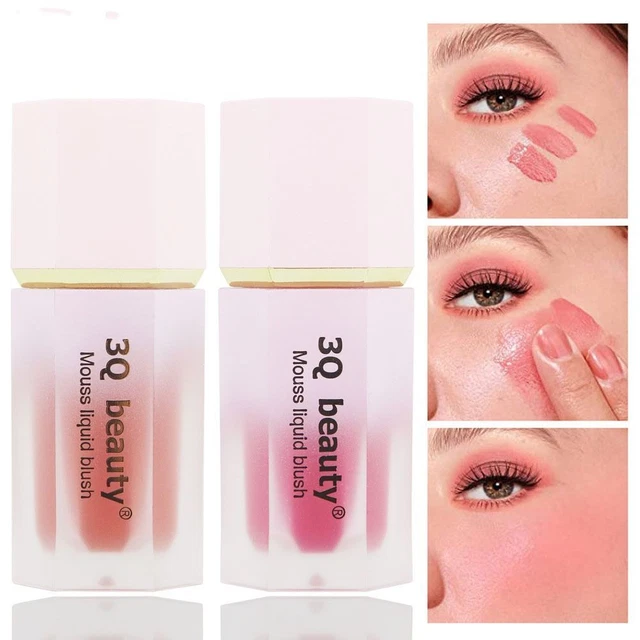 Multi-purpose Liquid Cheek Blush Waterproof Sweet Cheeks Blush  Women
