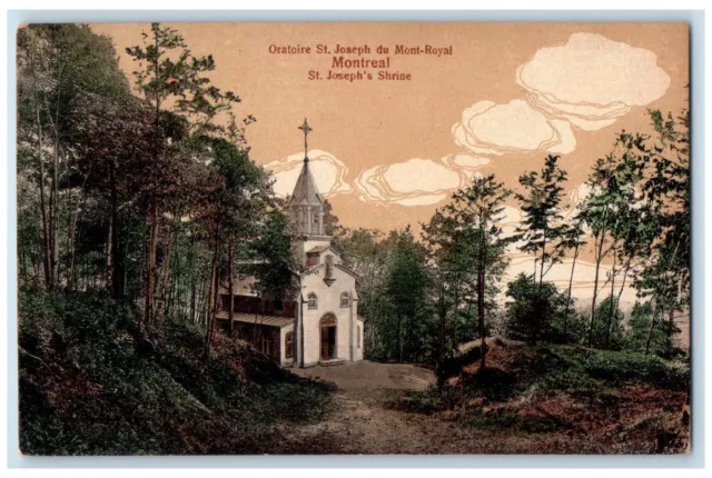 c1910 Oratoire St. Joseph's Shrine Montreal Quebec Canada Antique Postcard