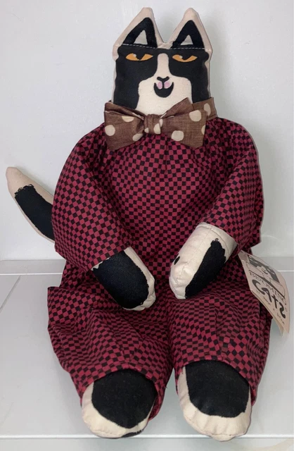 Woof & Poof  Rare Blooming Cats Sharon Bloom Plush Shelf Sitter W/ Tag