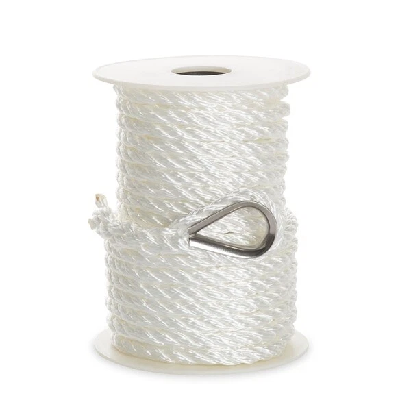 Kimpex 3-Strand Anchor Line 50' - 5/16" - Nylon - 3-Strand Twisted  Pa