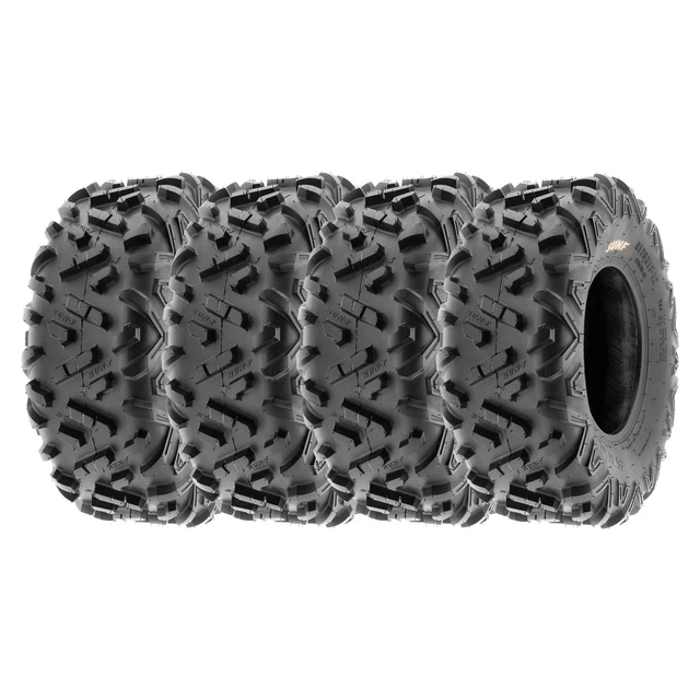 SunF 22x10-9  22x10x9 All Terrain Tires ATV UTV 6 PR POWER II A051 - SET of 4