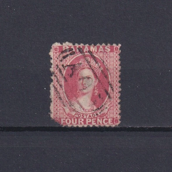 BAHAMAS 1863, SG# 23, CV £45, Wmk Crown CC, Perf 12½, Used