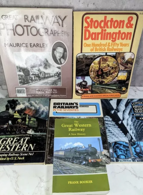 Railway Book Bundle Photography Great Western Railway Britains Railway