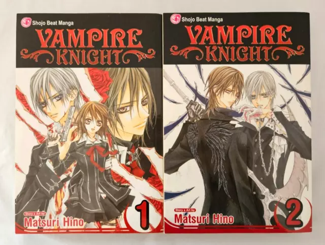 Vampire Knight Volume 1 & 2 Matsuri Hino