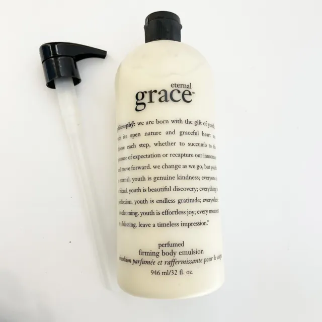 Philosophy Eternal Grace Firming Body Lotion  Emulsion 32 Oz Size  Sealed Pump