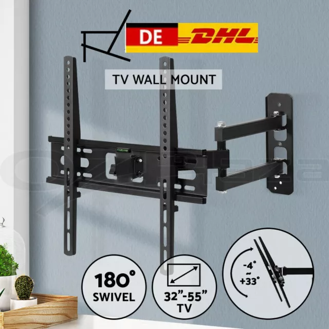 TV Wandhalterung LED LCD 32 – 65 Zoll schwenkbar Wandhalter Fernseher neigbar