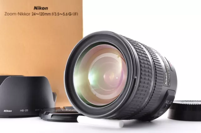 Nikon AF-S Nikkor 24-120mm F3.5-5.6 G ED VR Zoom Lens [Near Mint] From Japan