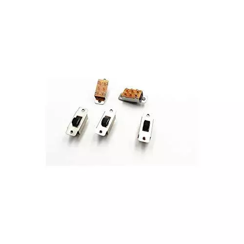 5 Pcs On/off 2 Position Dpdt 2p2t Pcb Panel Slide Switch 6a/125v 3a/250v Ac kai