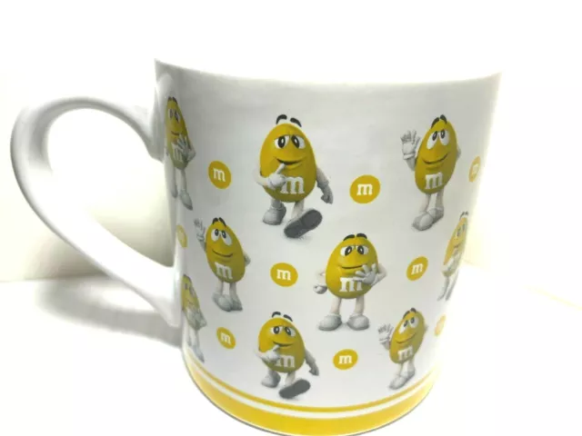 Yellow MM Candy Ceramic Coffee Mug Cup (Mars Candy) 2018