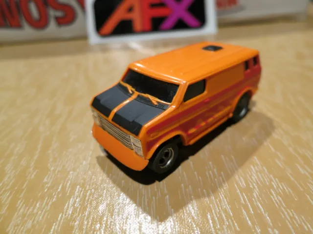Aurora Afx Tyco Ho Ford Van Vintage Keep On Truckin Nice Running Chassis