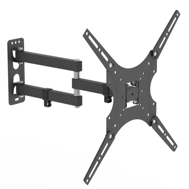 Adjustable Rotating Wall Mount TV Stand with Level for 26-55 inch TVs