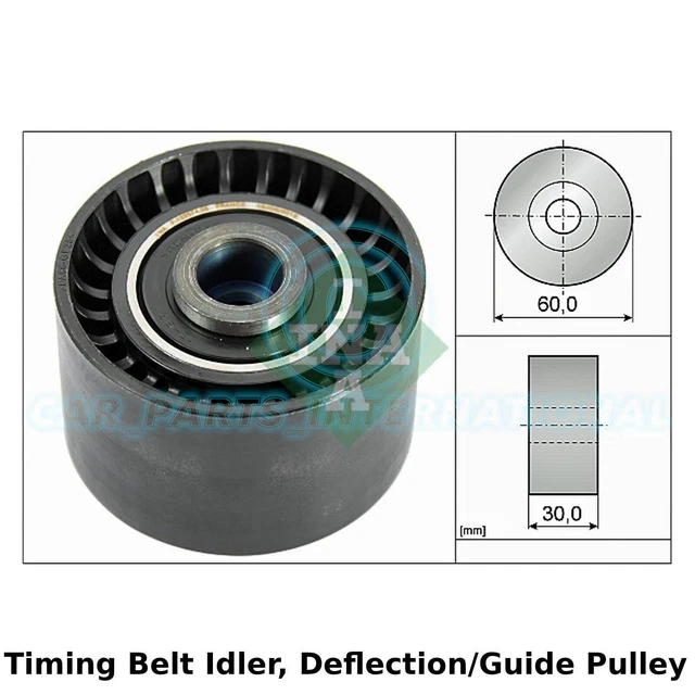3RG 10653 Poulie Guide Courroie De Distribution - Compatible Renault Et Dacia