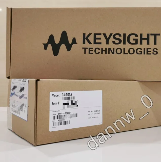 New in box Agilent 34901A data acquisition card
