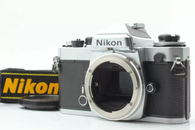[Top MINT] avec bracelet Nikon FE Silver 35 mm SLR Film Camera Body du Japon