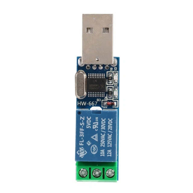 LCUS - type 1 USB relay module USB intelligent switch control I4Q2