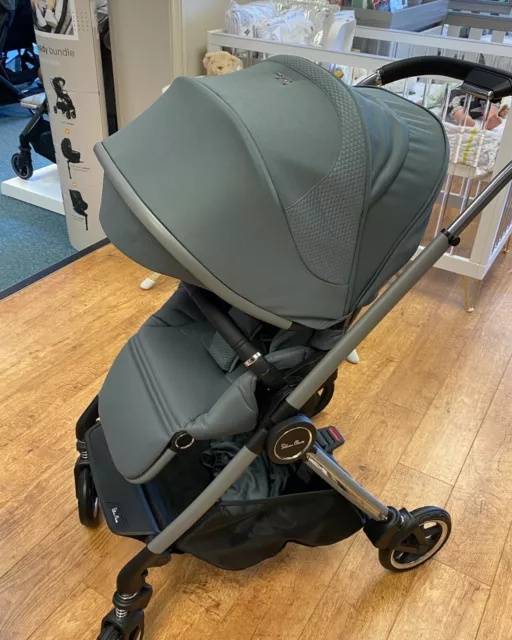 Ex-Display Silver Cross Dune Pushchair In Glacier Immacualte In All Aspects