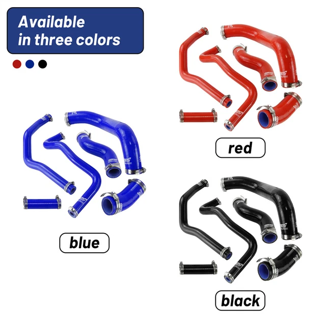 Silicone Coolant Hose & Clamp for Subaru BRZ Scion FR-S Toyota GT86 FA20 2.0L