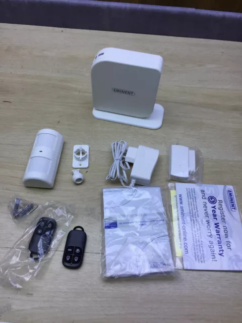 EMINENT EM8605 Basic Wireless GSM Alarm Starter Kit, Alarmanlage, I23277