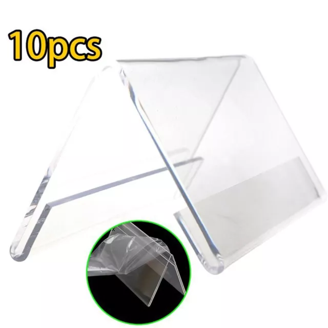 Display Stand Table Number Stand Multi-size Replacement Transparent Acrylic