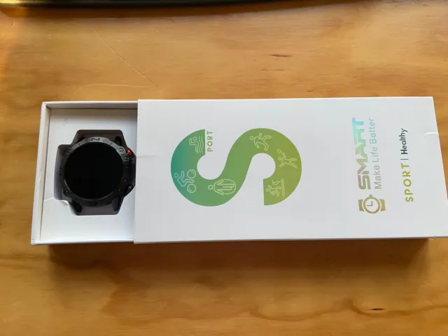 Military Smart Watch For Men ~ Heart Rate/Bluetooth Etc ~ Android iOs - BNIB #2
