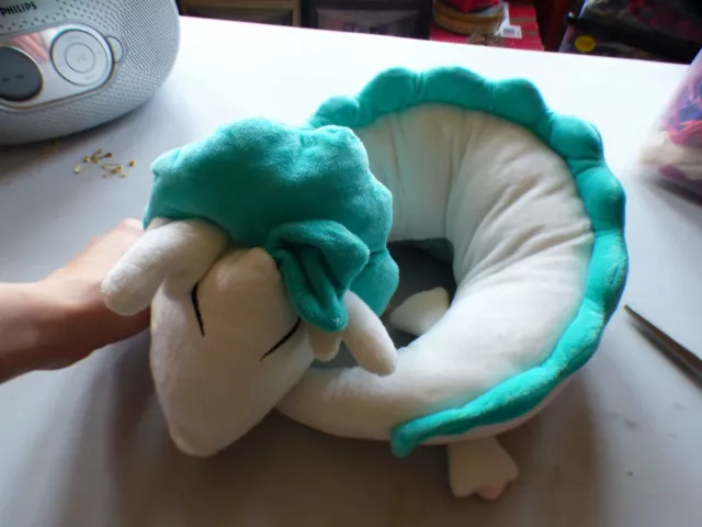 SPIRITED AWAY DRAGON Haku Neck Pillow Studio Ghibli Soft Plushie Anime Miyazaki 22.99 PicClick UK