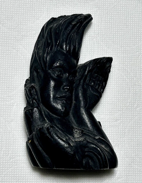 Original CocoJoe Pele Fire Goddess #720 Lava Sculpture 3 3/4” Tall