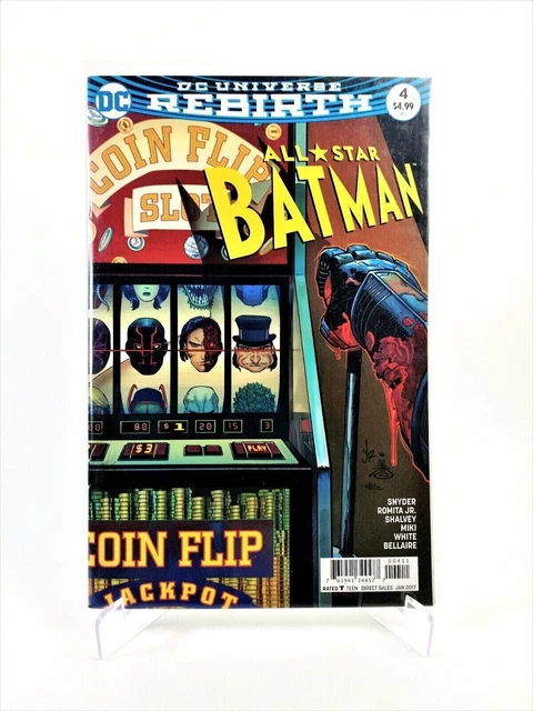 All Star Batman #4 (DC Comics, 2016) Est 9.2 NM - Snyder & Romita Jr. !