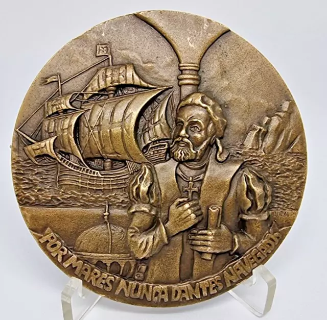 Bronze Medal / Age of discovery / Vasco da Gama / Nau / Boat