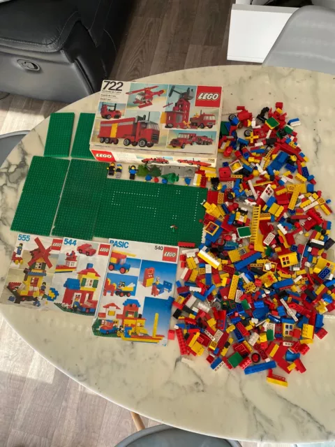 LEGO ANCIENS - Important Lot De Pieces + Boite De Rangement - EUR 40,00 -  PicClick FR