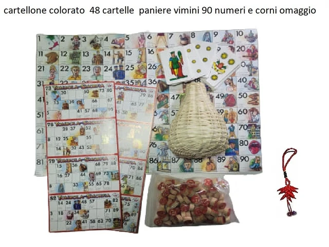 Cartelle Tombola Set 90 Numeri In Legno + 90 Coprinumeri Per Tombola Accessori B 464679