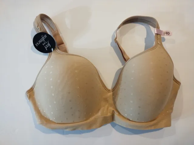 Maidenform Love the Lift Bra Natural Boost Demi T-Shirt Underwire Push Up  Padded