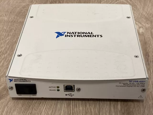 National Instruments NI USB-6251 16 AI 16Bit 24 DIO USB Multifunction I/O Device