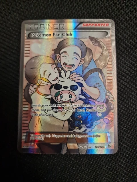 Pokemon Fan Club 106/106 Full Art Flashfire