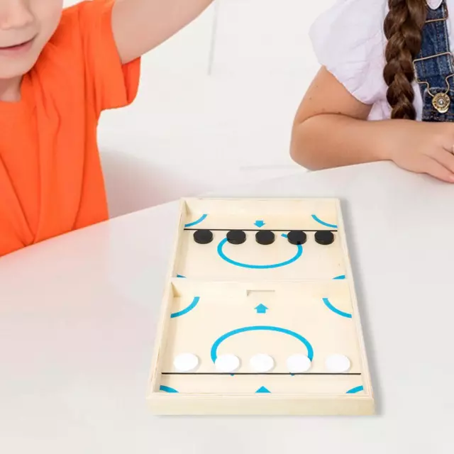 Jeu de société de Hockey en bois, jeu de Football de Table pour fêtes,