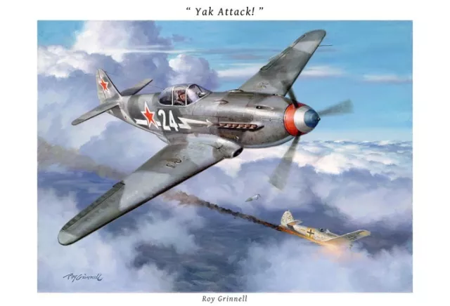 "Yak Attack!" de Roy Grinnell (Yak-3 du Normandie-Niémen)